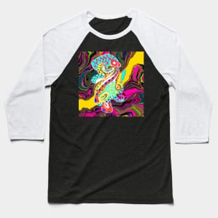 don pulpo ecopop octopus in mandala ocean madness glitch Baseball T-Shirt